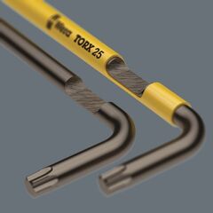  Innensechskantschlüssel Wera 967/9 TX XL Multicolour HF 1 Winkelschlüsselsatz mit Haltefunktion, lang, 9-teilig 12451894