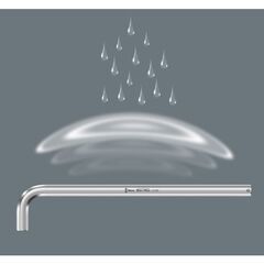  Winkelschlüssel für Innensechskantschrauben 950/9 L Hex-Plus HF 1 Winkelschlüsselsatz, metrisch, gestellverchromt, mit Haltefunktion, 9-teilig 12452934