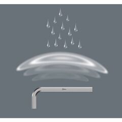  Winkelschlüssel für Innensechskantschrauben 950 Winkelschlüssel, metrisch, gestellverchromt, 27 x 250 mm 12452775