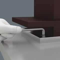  Winkelschlüssel für Innensechskantschrauben 950 PKLS Winkelschlüssel, metrisch, gestellverchromt, 6 x 180 mm 12452772