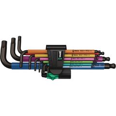  Winkelschlüssel für Innensechskantschrauben 950/9 Hex-Plus Multicolour 1 Winkelschlüsselsatz, metrisch, BlackLaser, 9-teilig 12452862
