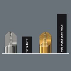  Bits für TORQ-SET®-Schrauben 871/4 DC TORQ-SET Mplus Bits, 6 x 50 mm 12454720