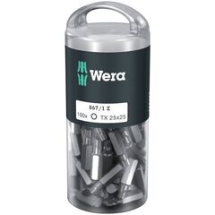  Bits für TORX®-Schrauben 867/1 TORX DIY 100, TX 25 x 25 mm, 100-teilig 12454076