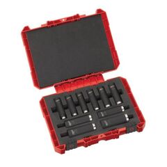  1/2" Schlagnüsse Schlagnuss-Set 1/2" (10tlg.) SHOCKWAVE 12442005