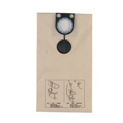  Elektrowerkzeug Systemzubehör Staubabsaugung FILTERTÜTE PAPIER 25L F. RSE1400 (5) 12439694