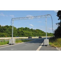  Kabelbrücke müba-Kabelbrücke Typ KB 7,5 Standardausführung Nutzlast 20 kg / lfm. (ohne Ballast), Durchfahrtsbreite: 7,50m, Durchfahrtshöhe: 5,10m 12445036