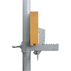  Schnurgerüst Typ 1 müba-Schnurgerüst Typ 1, 2,00m langes Rohr Ø48,3mm mit angeschweißten Erdnagel, mit 2 beweglichen Fußsteben und 2 Erdnägeln, sowie einem Schiebling, v 12445053