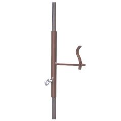  Schnurgerüst Typ 3 müba-Stahlpfosten Ø20 mm für Schnurgerüst Typ 3, Länge 1,20 m, unbehandelt 12445057