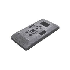  Sicherheitsbakensystem Müba Sicherheitsbakenfuß, 0,87x0,42x0,12m 12444595