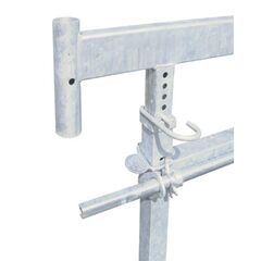  Kurbelbock müba-Kurbel-Gerüstbock 1,50 m breit, Höhenverstellbar von 1,20 - 1,95 m, Tragfähigkeit 1600kg, lackiert 12444275