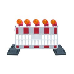  Kunststoff-Schrankenzäune müba-Kunststoff-Schrankenzaun, Länge 2,40 m, Höhe 1,00 m mit Folie RA 1/A 12444579