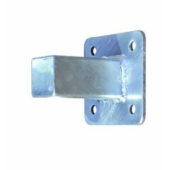  Bauzäune und Zubehör Weiteres Zubehör müba-Wandhalter für Bauzäune, mit Sicherungsschraube und Mutter, ohne Wandbefestigungsschrauben (1 Satz = 2 Wandhalter im Karton) 12444508