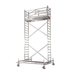  Typ 70/X-250 müba-Alu-Fahrgerüst Typ 70/4-250, Arbeitshöhe 6,65 m 12444769