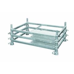  Stapelgestelle müba-Stapelgestell mit herausnehmbaren Holmen, lichtes Maß zwischen den Holmen 1,20x0,80x0,70m, Tragfähigkeit 1000kg, lackiert 12445076