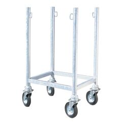  Zubehör für Stapelpaletten müba-Lenkrolle mit Ausfallsicherung für Stapelpaletten 12444630