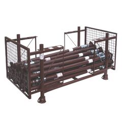  Zubehör für Stapelpaletten müba-Paletten-Kopfstück für Mietparkpalette 15390/15399 oder Stapelpaletten 15260/15269, lackiert 12444626