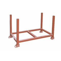  Mietparkpaletten müba-Mietpark-Palette -super stabil- aus Rohr 60x60x3mm, lichtes Maß zwischen den Holmen 1,30x0,70x0,70m, Tragfähigkeit 2000kg, lackiert 12444607