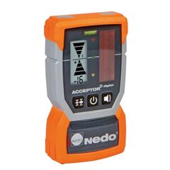  Laserempfänger Nedo Laserempfänger ACCEPTOR 2 digital mit mm-Anzeige 12445151