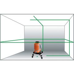  Punkt-/Linienlaser Nedo Multilinien-Laser X-Liner 360 2 green 12445090