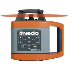  Nedo Rotationslaser Nedo Rotationslaser SIRIUS 1 HV Laserklasse 2 inkl. Laserempfänger ACCEPTOR 2 digital 12445110