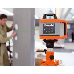  Akku Laser Nedo Rotationslaser SIRIUS 1 HV green Laserklasse 2 12445104