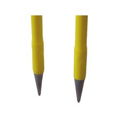  Schneeleitstäbe NESTLE Schneeleitstab aus Stahlrohr, 50 cm-Teilung, schwarz/gelb 12385762