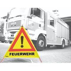  Warnpyramiden NESTLE Warnpyramide 70cm WAPY 70G, schweres Gest. mit Federmech. 12385300