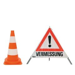  Arbeitsschutz Leitkegel NESTLE Leitkegel PVC, weiß-rot, 32 cm 12385366