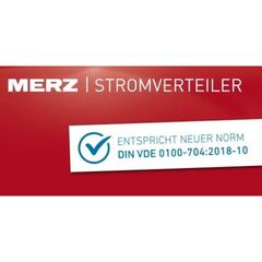  Merz Endverteilerschrank Merz Endverteilerschrank M-EV 63/04-6/G/E/X - nach DIN VDE0100/704:2018-10 12427560