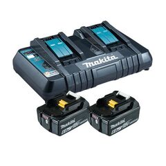  Power Source Kits Makita Power Source Kit Li 18V 2x6Ah 12424856