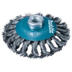  Stahldraht-Rundbürste gezopft Makita Rundbürste gezopft 115 mm 12425990