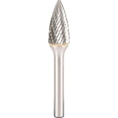  Spitzbogenform HF 100 G Hartmetallfräser, 9,6 x 19 x 6 mm Spezialverzahnung Stahl 12457860