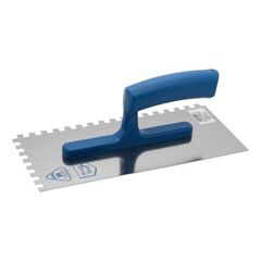  Henkelmann Glättekelle Henkelmann, rostfreie Glättekelle, Kunststoffgriffstütze,  8 x 8  mm  gezahnt 12405129