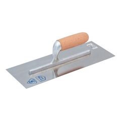  Henkelmann Glättekelle Henkelmann, rostfreie Amerikanische Glättekelle,extra lange Stütze, 350x130x0,7mm 12405122
