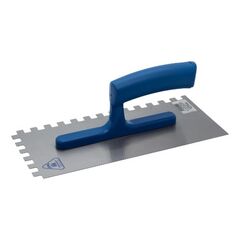  Henkelmann Glättekelle Henkelmann Glättekelle, Kunststoffgriffstütze, 10x10 mm gezahnt 12405104