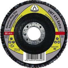  SMT 324 Schleifmopteller Klingspor SMT 324 Schleifmopteller 125 x 22,23 mm Korn 80 gewölbt 12457983