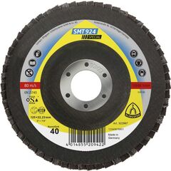  SMT 924 Schleifmopteller Klingspor SMT 924 Schleifmopteller Keramik 115 x 22,23 mm Korn 60 gewölbt 12458068