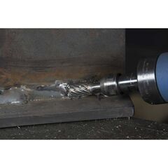  Walzenrundform HF 100 C Hartmetallfräser, 12,7 x 25 x 6 mm Spezialverzahnung Stahl 12457889