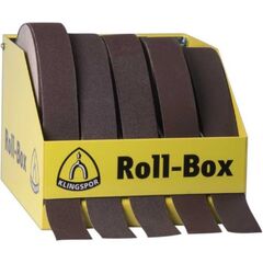  Halter für Schleifpapier-Sparrollen ROLL-BOX GELB 12458350