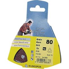  KLINGSPOR Schleifblatt PS 22 K für Holz und Metall PS 22 K Scheiben kletthaftend 96 mm Korn 180 Lochform S15 SB-verpackt im Reiter 12458896