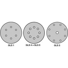  KLINGSPOR Klett-Schleifscheibe PS 22 K PS 22 K Scheiben kletthaftend 125 mm Korn 40 Lochform S5 SB-verpackt im Reiter 12459221