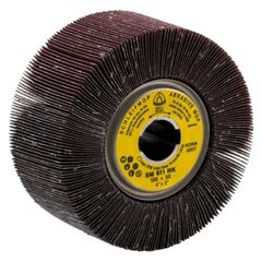  KLINGSPOR Satinierwalze SM 611 S für Farbe, Lack, Holz, Kunststoff, Metall Univ. SM 611 Schleifmopräder 100 x 50 x 19 mm Korn 80 12459764
