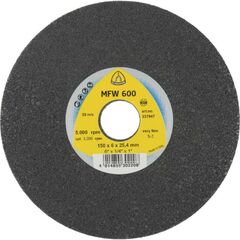  KLINGSPOR Kompaktscheibe MFW 600 Siliziumkarbid MFW 600 Kompaktscheiben, 150 x 6 x 25,4 mm Very Fine Siliziumkarbid 12459478