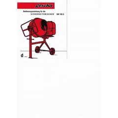  Lescha Betonmischer Lescha Betonmischer SM 165 G Benzin 12382068