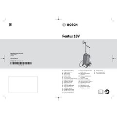  18V POWER FOR ALL-Akkusystem Bosch Akku-Reinigungsgeräte für den Außenbereich Fontus 18V 12377859