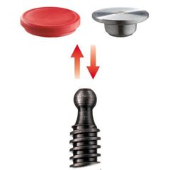  Temperguss-Schraubzwinge mit 2K-Griff TG-2K BESSEY Temperguss-Schraubzwinge TG-2K 1000/140 12367637