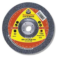  Schruppschleifscheibe A 24 TX Schruppscheiben 125 x 6 x 22,23 mm gekröpft 12460496