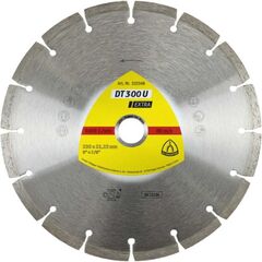  Klingspor Extra DT 300 U Diamanttrennscheiben DT 300 U Diamanttrennscheiben 180 x 2 x 22,23 mm 13 Segmente 38,1 x 2 x 7 mm Standardverzahnung 12460638