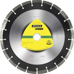  Klingspor Special DT 910 A Diamantgroßtrennscheiben DT 910 A Diamanttrennscheiben 350 x 3,2 x 25,4 mm 24 Segmente 40 x 3,2 x 12 mm Engverzahnt 12460779