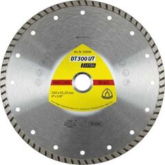  Klingspor Extra DT 310 UT Diamanttrennscheiben DT 310 UT Diamanttrennscheiben, 125 x 2 x 22,23 mm 2 x 10 mm, geschlossener Rand Turbo 12460656